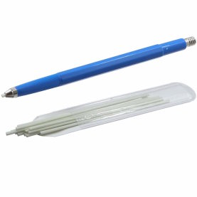 Glasfaser-Radierstift, 2mm, mit 12 Ersatzpinseln