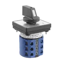 Nocken-Drehschalter 48x48mm | 3x EIN/AUS/EIN,...