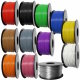 LiYv Schaltlitzen, 0,14mm², 100m Spulen, 12 verschiedene Farben