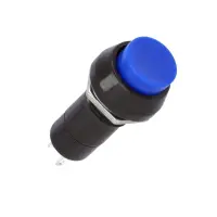 Druckschalter Rund 12mm Einbau-Ø | 1-polig EIN/AUS...