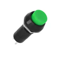 Druckschalter Rund 12mm Einbau-Ø | 1-polig EIN/AUS...