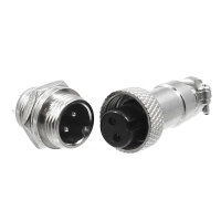 M13 Steckverbinder-Paar | Buchse/Stecker verschraubbar |...