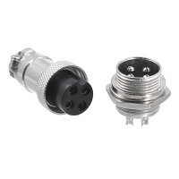 M16 Steckverbinder-Paar | Buchse/Stecker verschraubbar |...