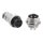 M16 Steckverbinder-Paar | Buchse/Stecker verschraubbar | 7A 4-polig