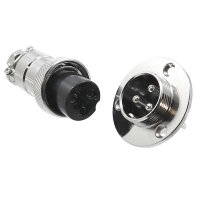 M19 Steckverbinder-Paar | Buchse/Stecker verschraubbar...