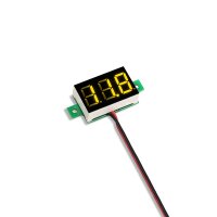 Voltmeter-Einbaumodul 3-30V | mit LED-Display Gelb