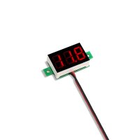 Voltmeter-Einbaumodul 3-30V | mit LED-Display Rot