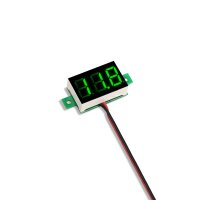 Voltmeter-Einbaumodul 3-30V | mit LED-Display Grün