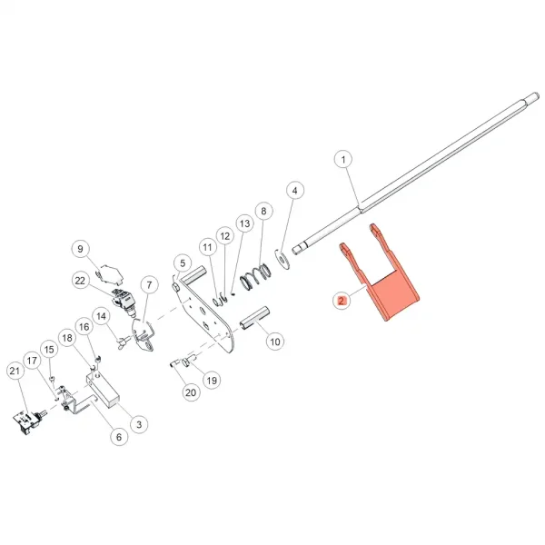 ETA eHACK 20-50 / ePE-K 20-50 Hebel Überfüllsicherung