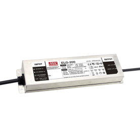 MeanWell Serie ELG-200, 200W LED-Treiber CV/CC, IP65/IP67