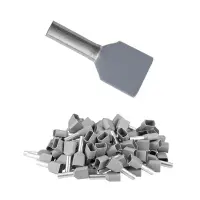 Zwillings-Aderendhülsen 0,75mm² 8mm isoliert |...
