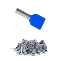 Zwillings-Aderendhülsen 2,5mm² 10mm isoliert |...