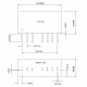 MeanWell DPBW03G-12 DC/DC Wandler, 18-75V zu +/-12V, 125mA, 3W