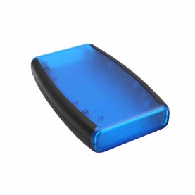 Handheld-Gehäuse mit Batteriefach, 147x89x24mm, blau...