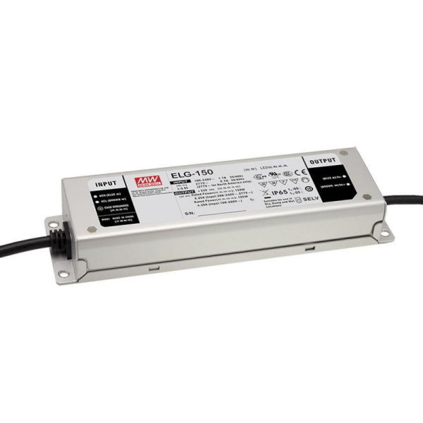 MeanWell ELG-150-48-3Y LED-Treiber, IP67, 150W, 48V, 3,13A, CV+CC