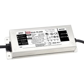 MeanWell ELG-75-24-3Y LED-Treiber, IP67, 75,6W, 24V, 3,15A, CV+CC