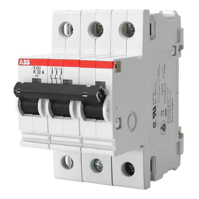 ABB S223-K32 Leitungsschutzschalter 3-polig | K32A 10kA 3TE