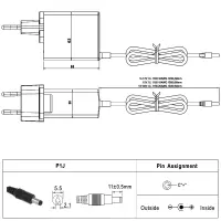 MEAN WELL Serie NGE30E Steckernetzteile 30W |...