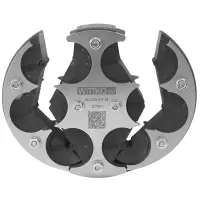 DN150 Ringraumdichtung geteilt | 150mm Mauerdurchführung 6-fach (4-38mm)