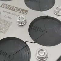 DN150 Ringraumdichtung geteilt | 150mm Mauerdurchführung 6-fach (4-38mm)