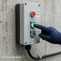 Kunststoffgehäuse für 22mm Einbaugeräte...