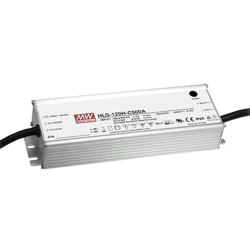 MEAN WELL HLG-120H-C1050A LED-Treiber IP65 | 1050mA 148V 155W | CC
