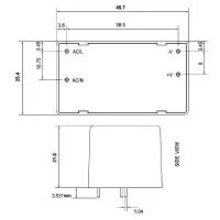 MEAN WELL Serie MPM-05 5W PCB Schaltnetzteile für...