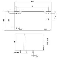 MEAN WELL Serie MPM-15 15W PCB Schaltnetzteile für...