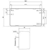 MEAN WELL Serie MPM-30 30W PCB Schaltnetzteile für...