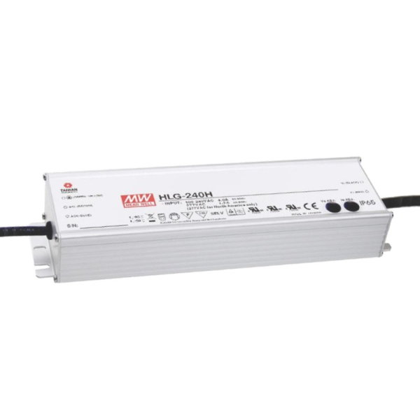 MeanWell HLG-240H-C1050B LED-Treiber, IP67, 249,9W, 238V, 1050mA, CC, dimmbar