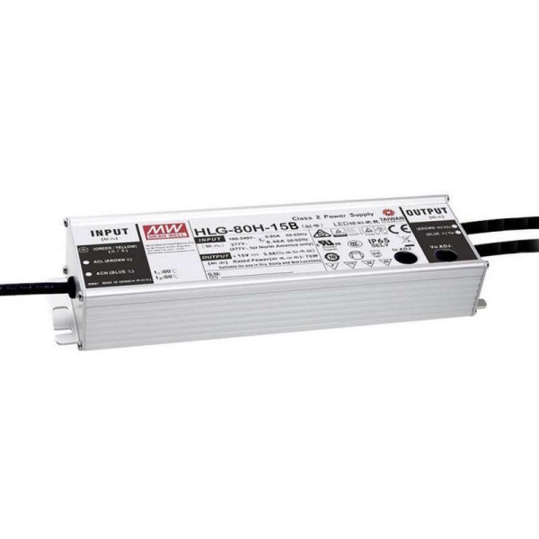 MeanWell HLG-80H-36B CV+CC LED-Treiber, IP67, 83W, 2,3A, 36V/dimmbar
