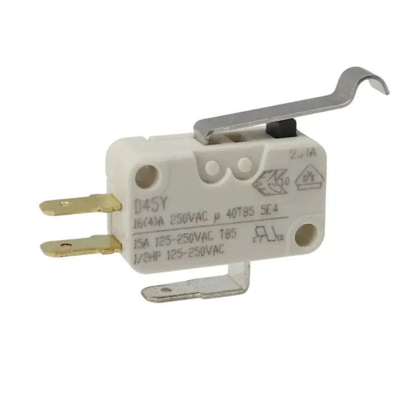 CHERRY D45Y Mikroschalter 28mm | 1 Wechsler 16A 250VAC | Kropfhebel 27mm