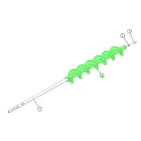 ETA HACK 20-50 / PE-K 32-50, Ascheschnecke für...