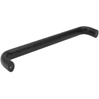 Möbelgriff, Aluminium Schwarz, 317mm,...