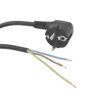 Schutzkontakt-Gerätezuleitung mit Winkelstecker |...