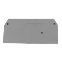 WAGO 281-328 Abschluss- und Zwischenplatte | 2,5mm, Grau