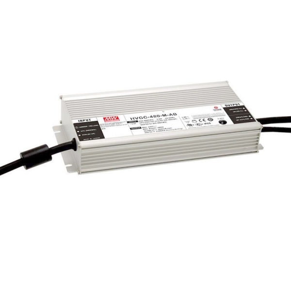 MeanWell HVGC-480-H-AB LED-Treiber, IP67, 480W, 228,5V, 2800mA, CP
