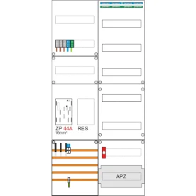 Zählerschrank, eHZ/1R, Verteilerfeld/APZ,...