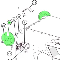 ETA HACK 110-200 / eHACK 100-240 / PC 60-105 Rad für...