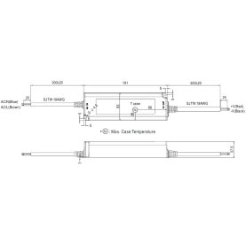 MeanWell LPC-150-1050 LED-Treiber, 72-144V, 1050mA, CC