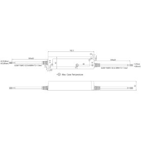 MeanWell LPF-40-15 LED-Treiber, IP67, 40W, 15V, 2,67A, CV+CC