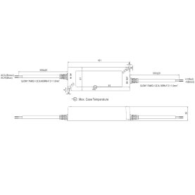 MeanWell LPF-90-24 LED-Treiber, IP67, 90W, 24V, 3,75A, CV+CC