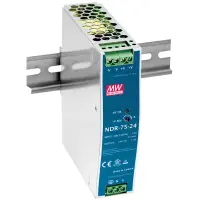 MEAN WELL NDR-75-12 Hutschienen-Netzteil | 12VDC 6,3A 75W