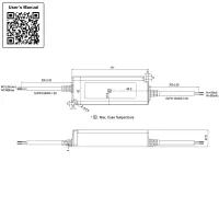 MEAN WELL Serie NPF-90 LED-Treiber IP67 90W | CV+CC Mixed-Mode