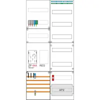 Zählerschrank-Set | 1x eHZ 16mm²/1R Verteilerfeld APZ | FI 12xB16A SLS 63A