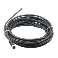 BINDER Serie 718 M8 Kabel 5m, Schwarz, Kupplung 4-polig...