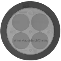 Adapterring für 100mm Mauerdurchführung |...