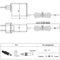 MEAN WELL Serie NGE65E Steckernetzteile 65W |...