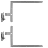Tor-Winkelbänder-Set komplett mit Kloben | 60cm...