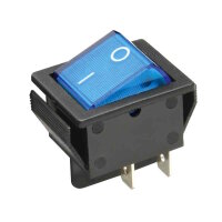 Kontroll-Wippschalter 30x22mm | 2-polig EIN/AUS 15A...